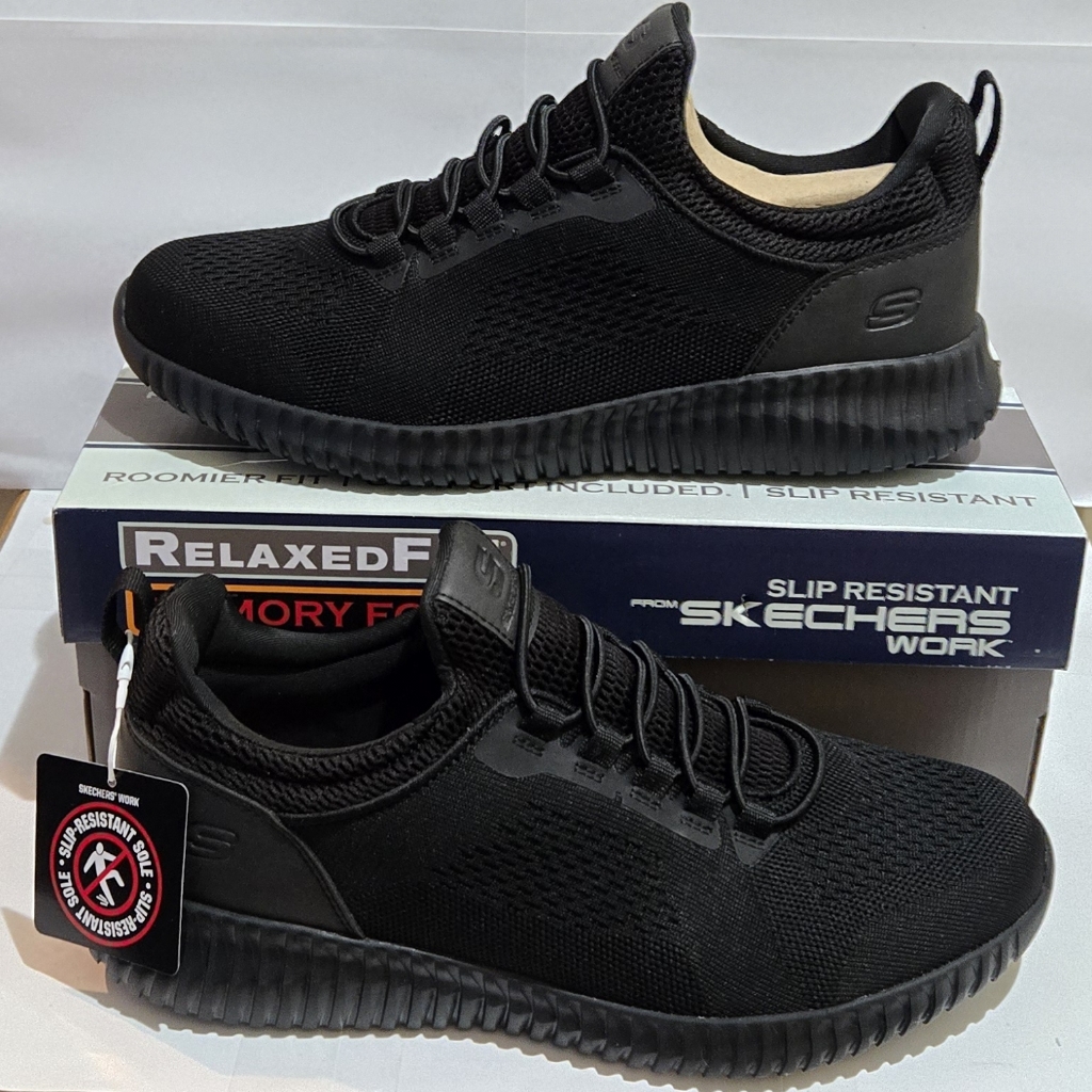 Skechers Men'scessnock Slip Resistant Work Shoes